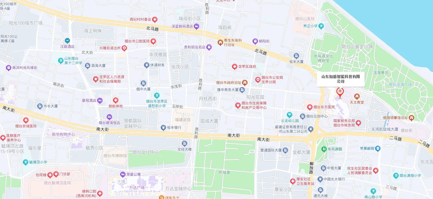 山东如盾智能科技有限公司位置地图